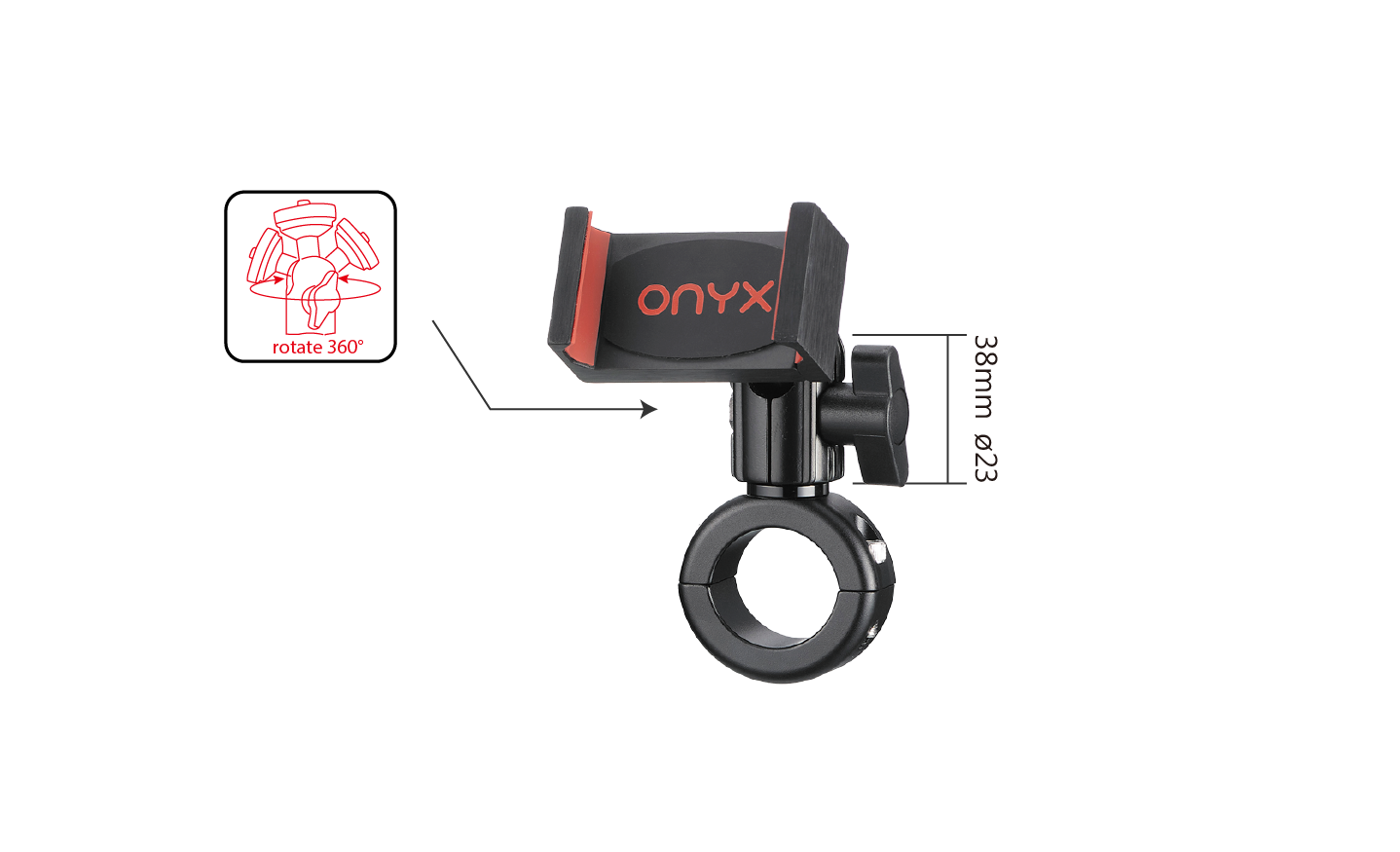 Onyx 오닉스 스마트폰 거치대 BMR-101